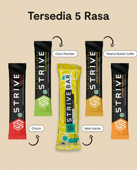 STRIVE Energy Bar Full Size 5-6s – Camilan Energi Praktis