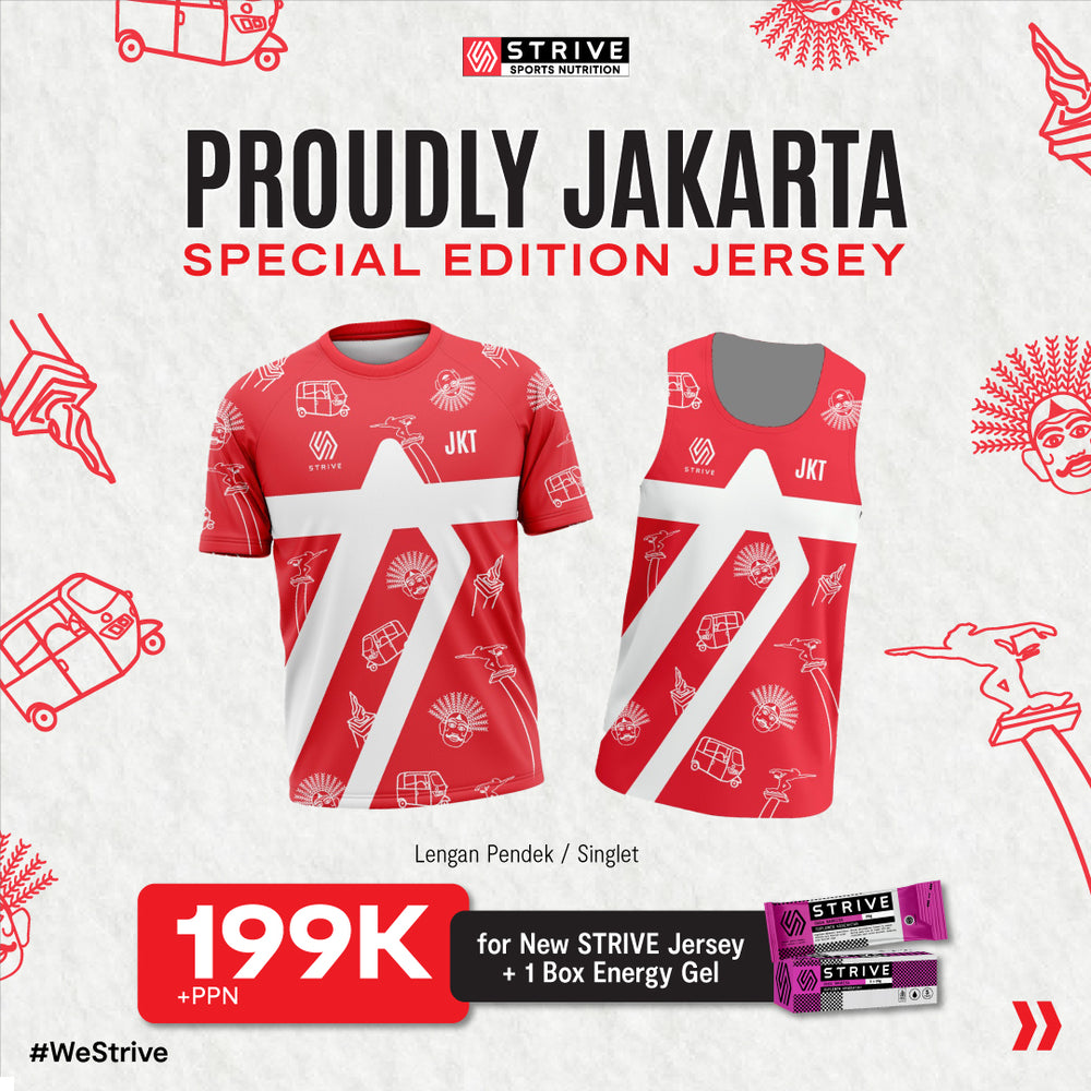 Exlusive Jersey - Jakarta Edition (Jersey + 1 Box Energy Gel)