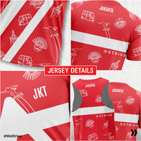 Exlusive Jersey - Jakarta Edition (Jersey + 1 Box Energy Gel)