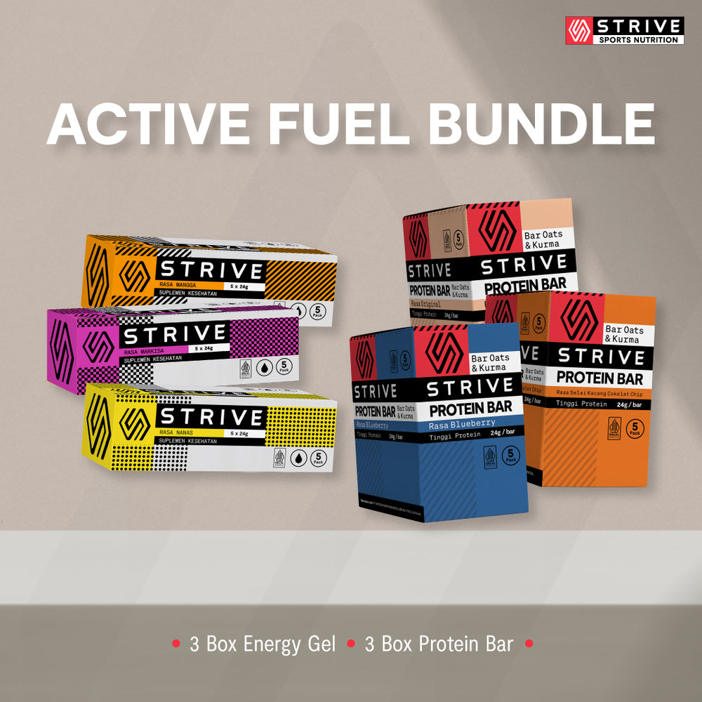 STRIVE Active Fuel Bundle (Gel + Protein Bar)