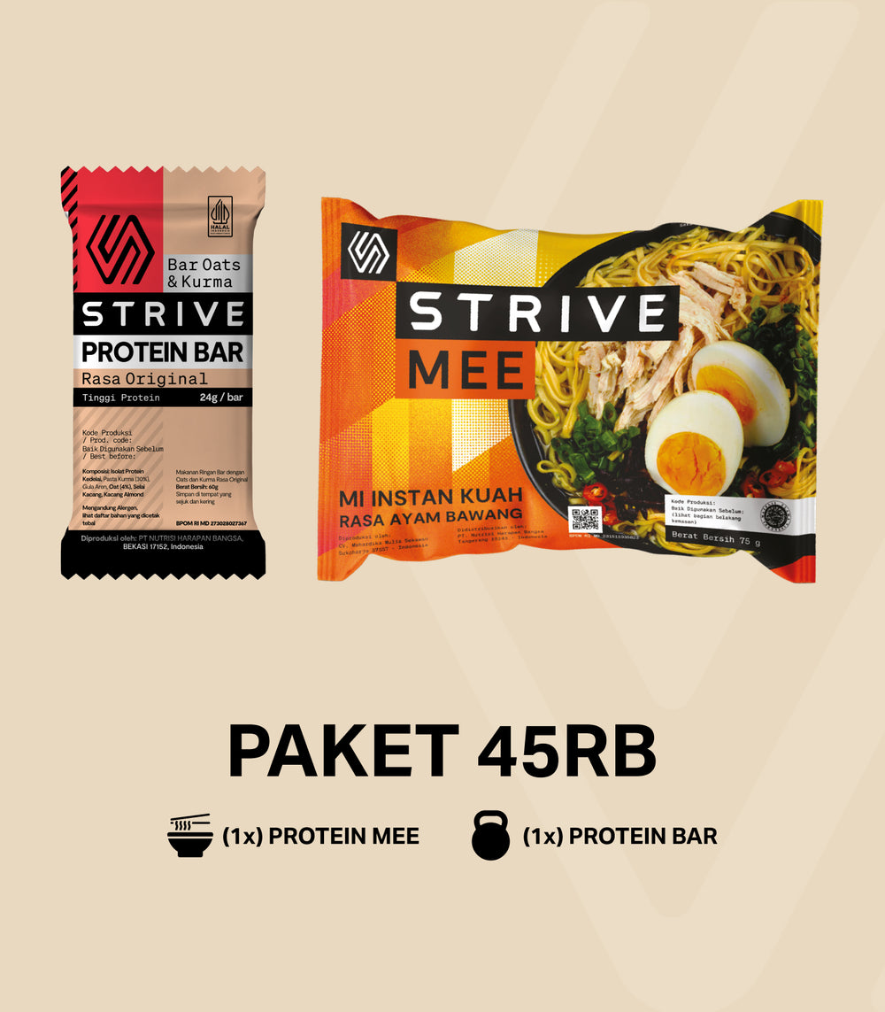 STRIVE Value Fuel Pack - Energy & Protein Boost