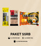 Paket 55rb (1 pcs strive mee 1 pcs energy gel 1 pcs protein bar 60g)