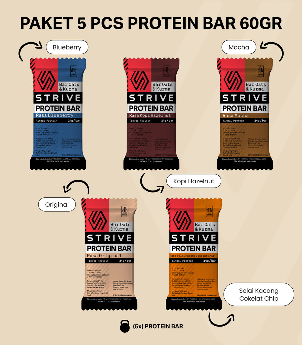 STRIVE Paket Tester – Semua Rasa dalam Satu Paket