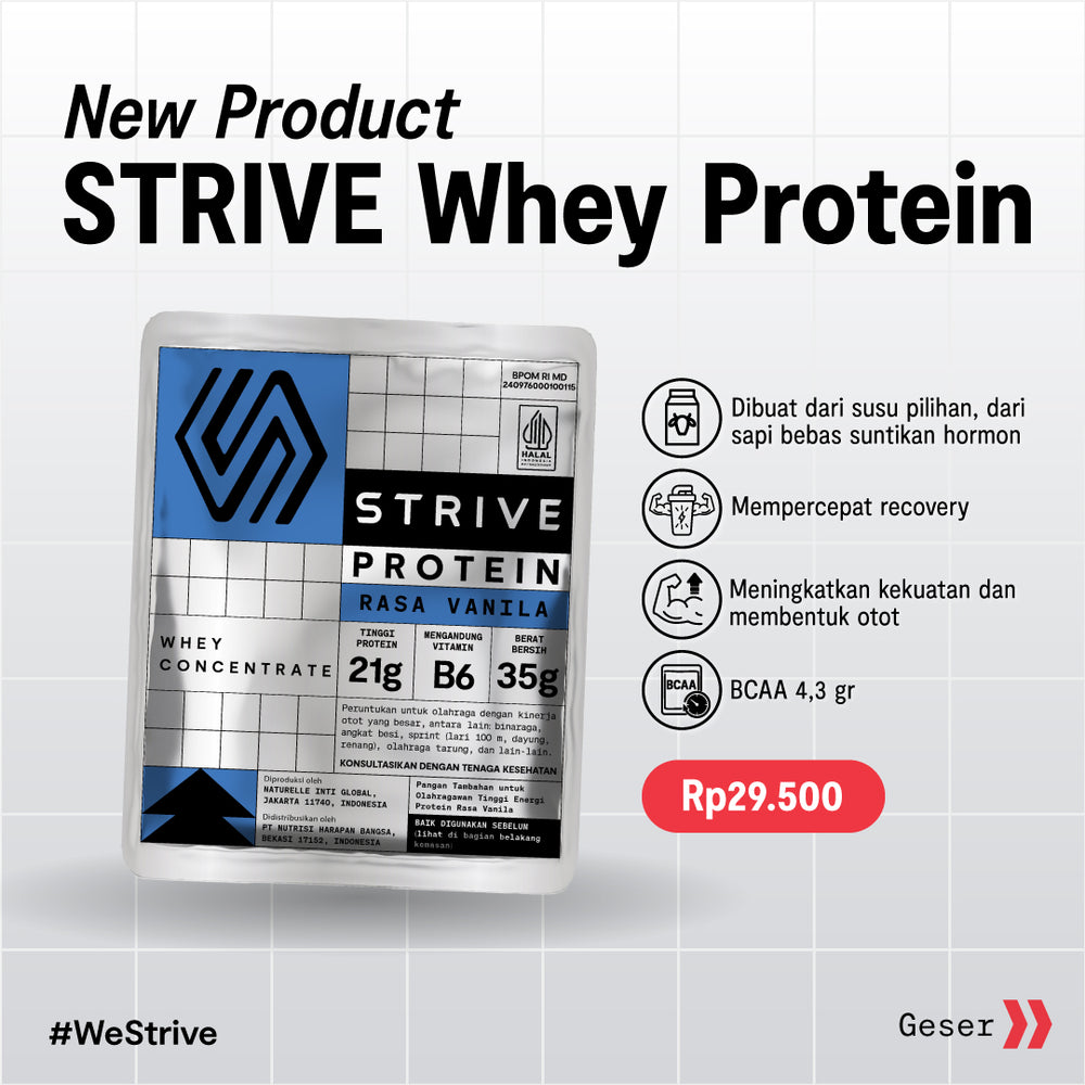 STRIVE Whey Protein - 1 buah (35g)