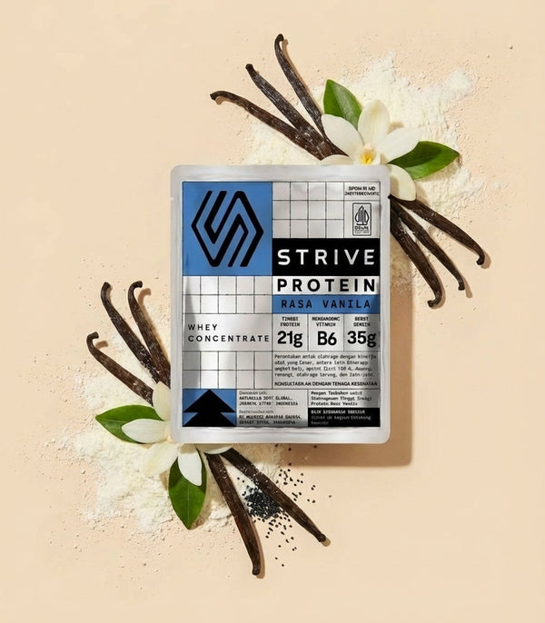 STRIVE Whey Protein – Asupan Protein Cepat Serap