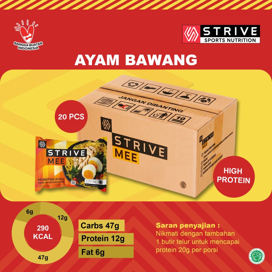 STRIVE MEE - 1 KARTON 20 PCS (75GR)