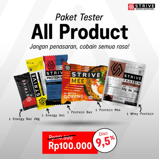 STRIVE - PAKET TESTER! COBAIN SEMUA RASA!!