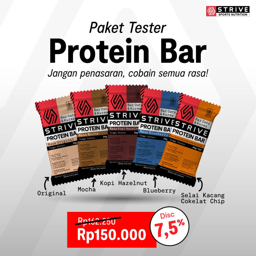 STRIVE - PAKET TESTER! COBAIN SEMUA RASA!!