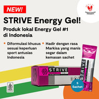 STRIVE ENERGY GEL 1 BOX ISI 5 PCS