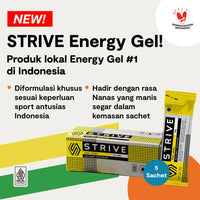 STRIVE ENERGY GEL 1 BOX ISI 5 PCS