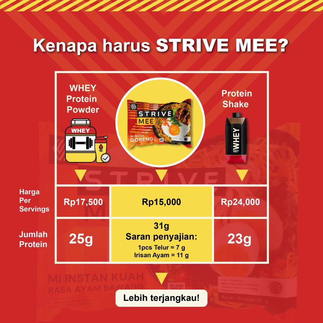 STRIVE MEE - 1 KARTON 20 PCS (75GR)