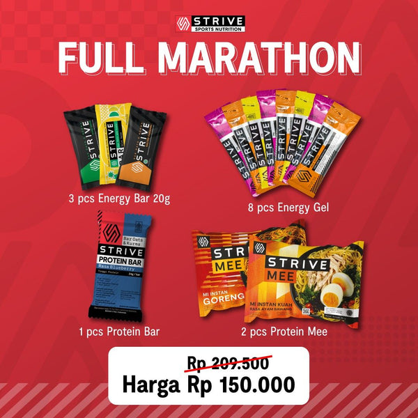 STRIVE - PROMO PAKET FULL MARATHON